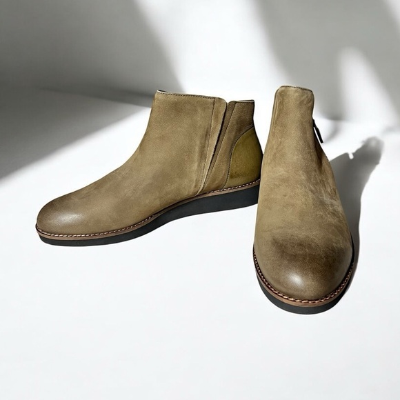 🌻NEW SoftWalk Wesley Utilitarian Leather Ankle Boot Bootie Women's Size 10 - Picture 6 of 11